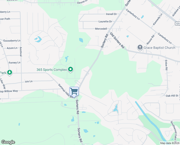 map of restaurants, bars, coffee shops, grocery stores, and more near 24045 Sorters Road in Montgomery County