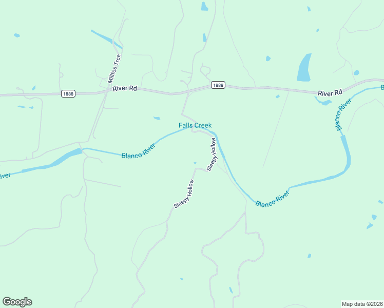 map of restaurants, bars, coffee shops, grocery stores, and more near 3067 Ranch Road 1888 in Blanco