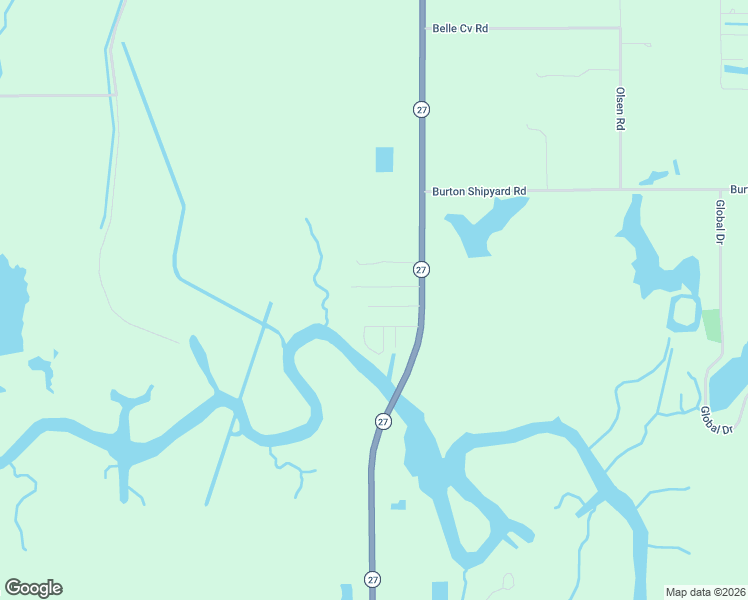 map of restaurants, bars, coffee shops, grocery stores, and more near 299 Wallace Moore Rd in Sulphur