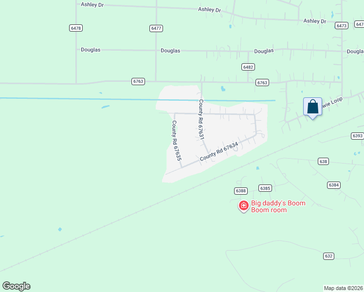 map of restaurants, bars, coffee shops, grocery stores, and more near 230 County Road 67635 in Dayton