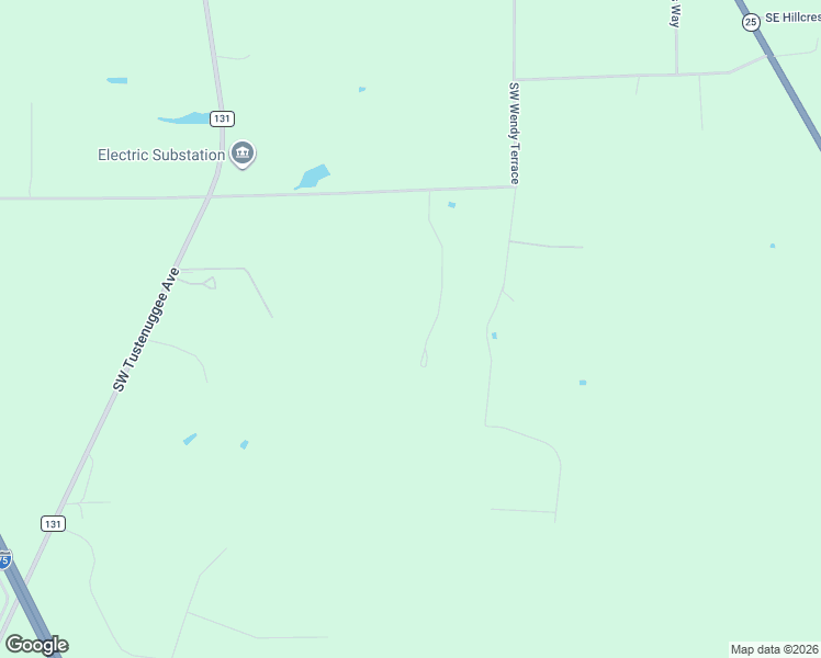 map of restaurants, bars, coffee shops, grocery stores, and more near 462 Southwest Fairlington Court in Lake City