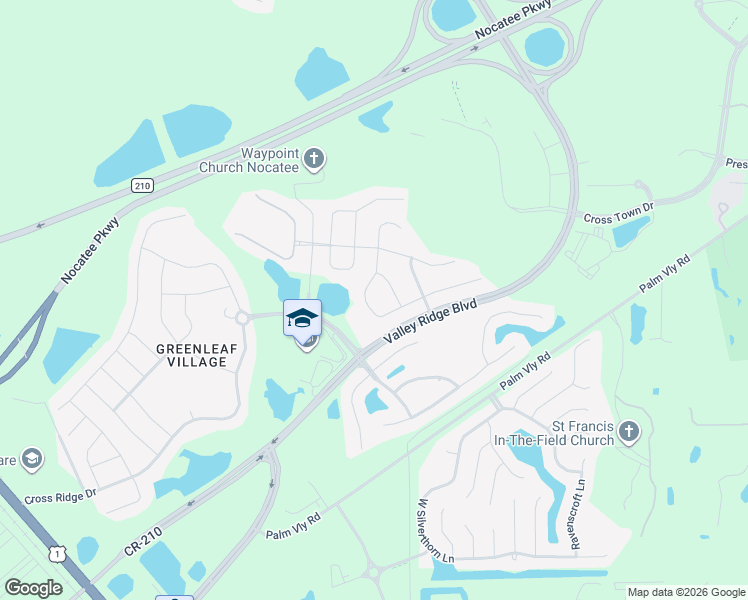 map of restaurants, bars, coffee shops, grocery stores, and more near 229 Citrus Ridge Drive in Ponte Vedra Beach