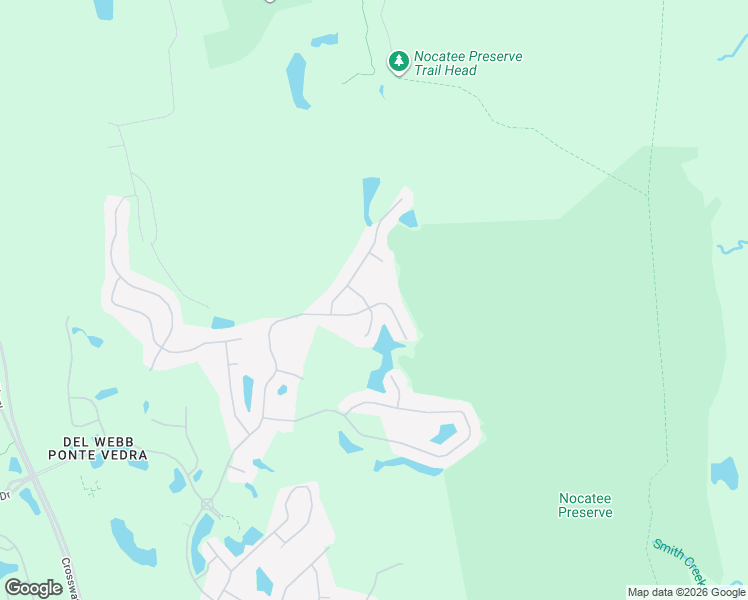 map of restaurants, bars, coffee shops, grocery stores, and more near 99 River Run Boulevard in Ponte Vedra Beach