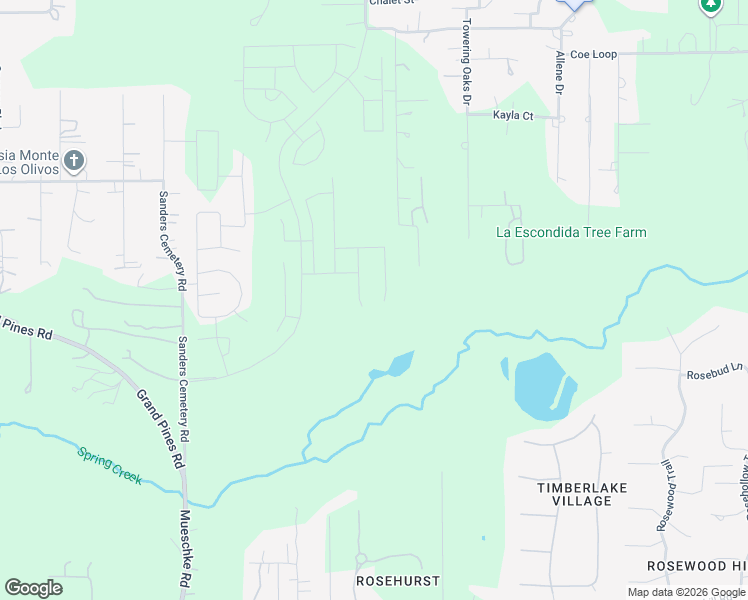 map of restaurants, bars, coffee shops, grocery stores, and more near 30611 Walnut Creek Road in Magnolia