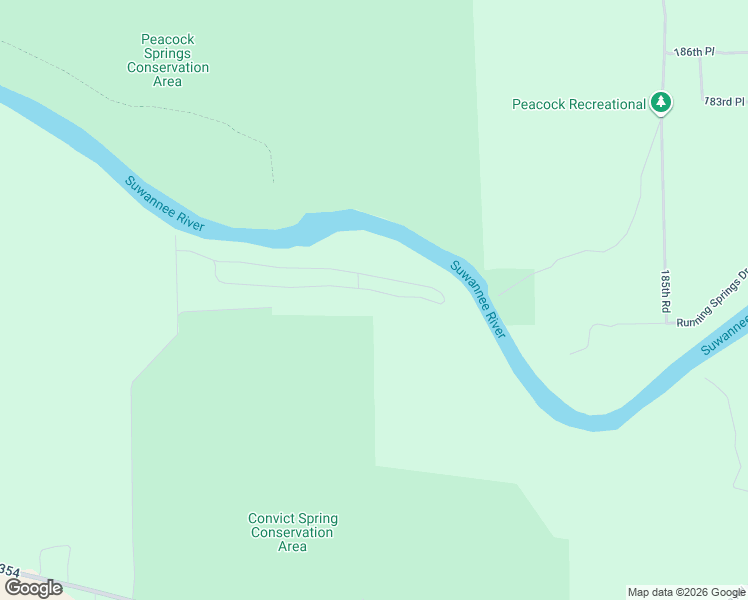 map of restaurants, bars, coffee shops, grocery stores, and more near 232 Northeast Laurie Lane in Mayo