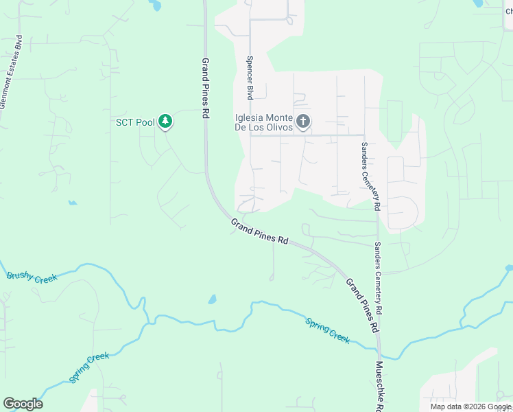 map of restaurants, bars, coffee shops, grocery stores, and more near 24002 Spencer Boulevard in Magnolia