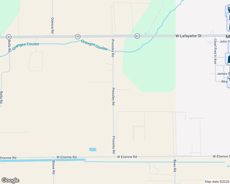 map of restaurants, bars, coffee shops, grocery stores, and more near 310 North Canal Road in Maurice