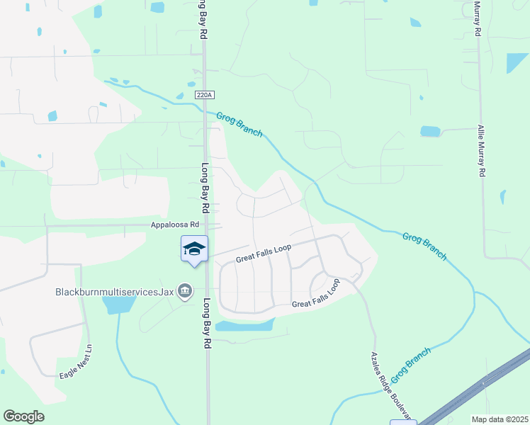 map of restaurants, bars, coffee shops, grocery stores, and more near 4281 Packer Meadow Way in Middleburg