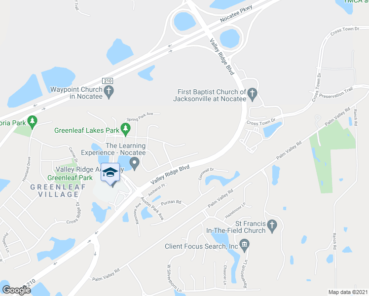 map of restaurants, bars, coffee shops, grocery stores, and more near 376 Greenleaf Lakes Avenue in Ponte Vedra Beach