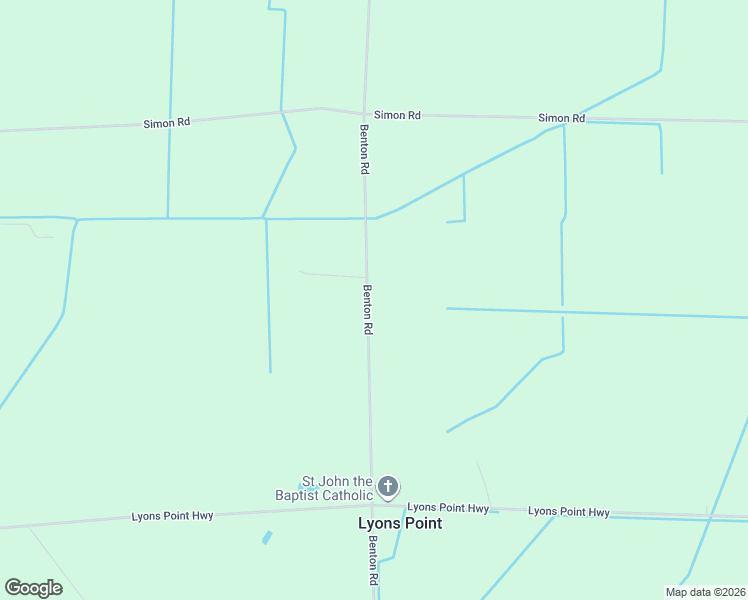 map of restaurants, bars, coffee shops, grocery stores, and more near 6030 Benton Road in Morse