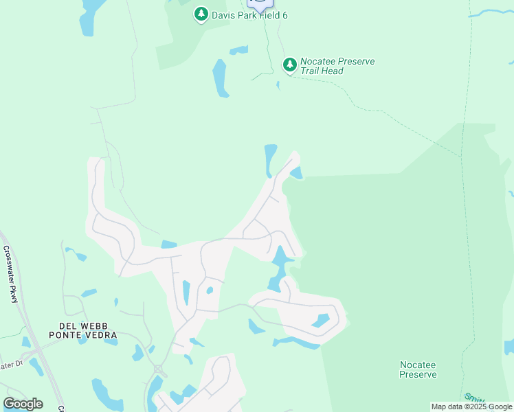 map of restaurants, bars, coffee shops, grocery stores, and more near 125 Hammocks Landing Drive in Ponte Vedra Beach