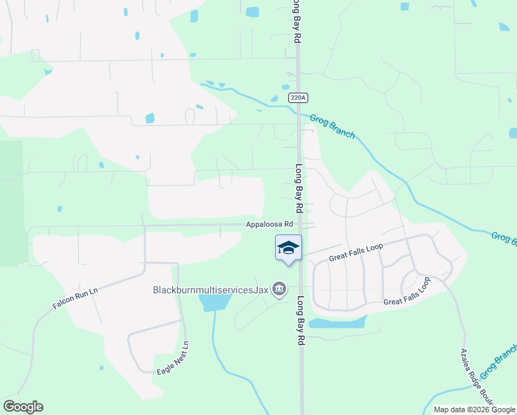map of restaurants, bars, coffee shops, grocery stores, and more near 3990B Appaloosa Road in Middleburg
