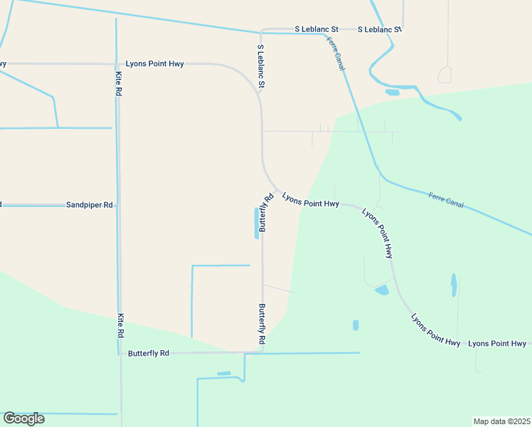 map of restaurants, bars, coffee shops, grocery stores, and more near 135 Butterfly Road in Morse