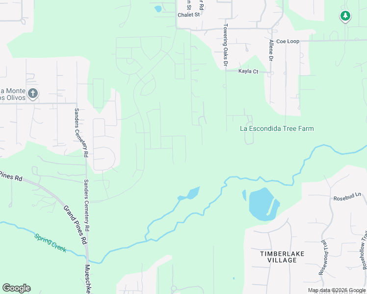 map of restaurants, bars, coffee shops, grocery stores, and more near 30611 Walnut Creek Road in Magnolia