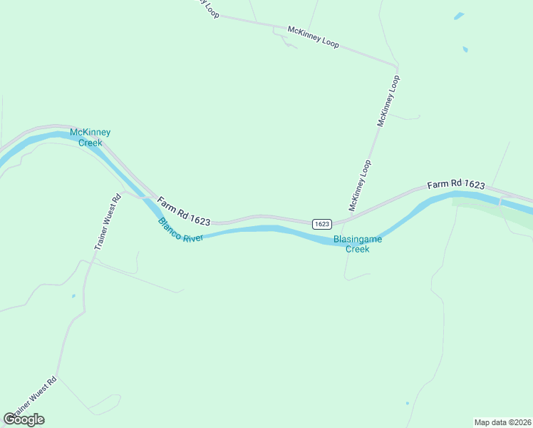 map of restaurants, bars, coffee shops, grocery stores, and more near 3762 Ranch Road 1623 in Blanco