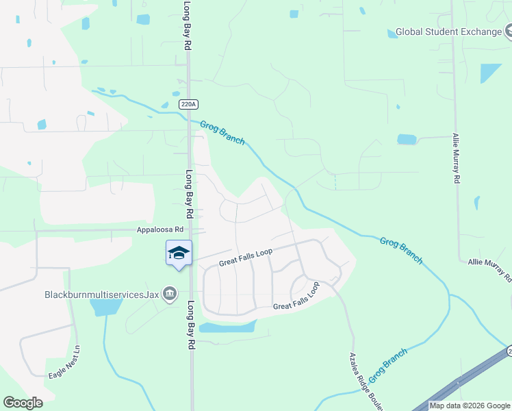 map of restaurants, bars, coffee shops, grocery stores, and more near 4281 Packer Meadow Way in Middleburg