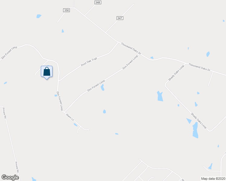 map of restaurants, bars, coffee shops, grocery stores, and more near 171 Elm Forest Loop in Cedar Creek