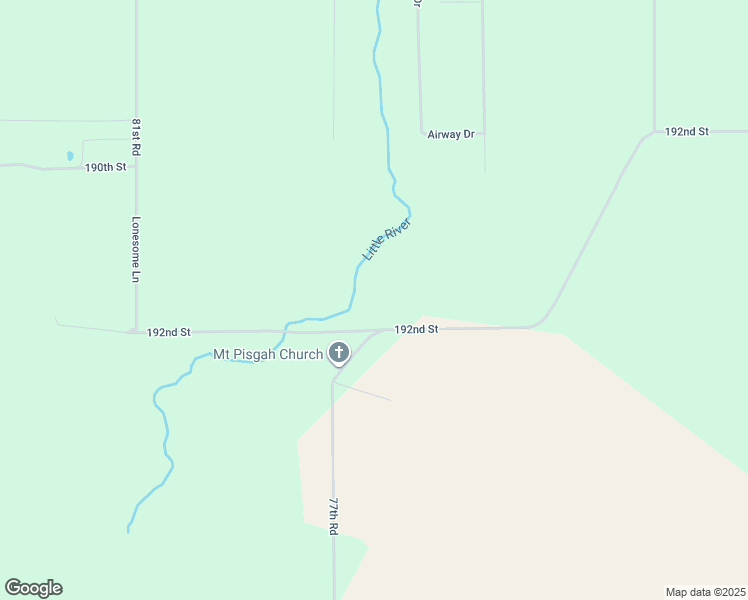 map of restaurants, bars, coffee shops, grocery stores, and more near 7557 192nd Street in McAlpin