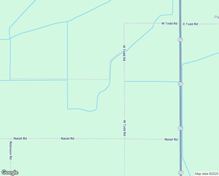 map of restaurants, bars, coffee shops, grocery stores, and more near 8700 Todd Rd in Bell City