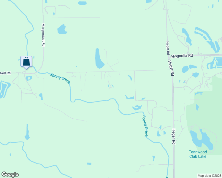 map of restaurants, bars, coffee shops, grocery stores, and more near 27843 Kresdorn Road in Hockley