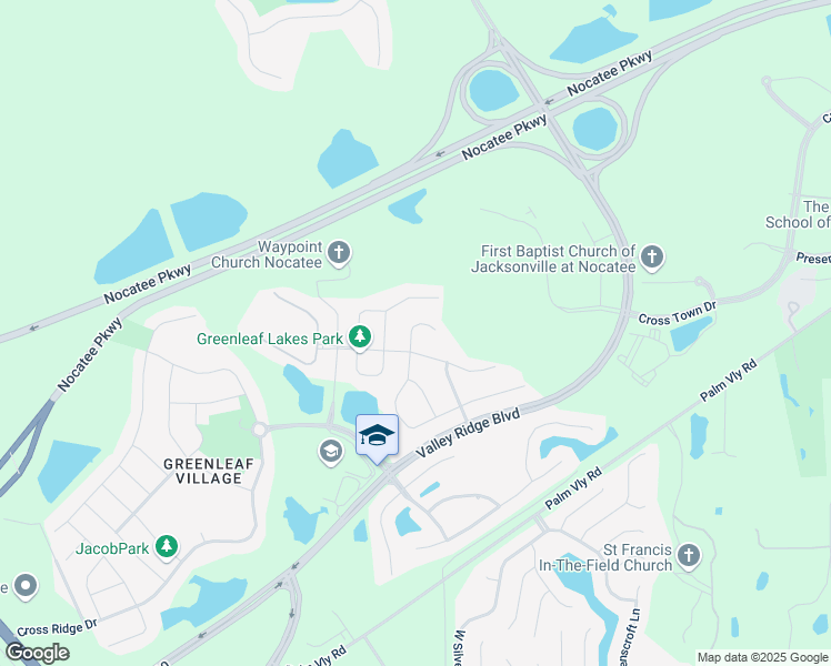 map of restaurants, bars, coffee shops, grocery stores, and more near 56 Skylar Lane in Ponte Vedra Beach