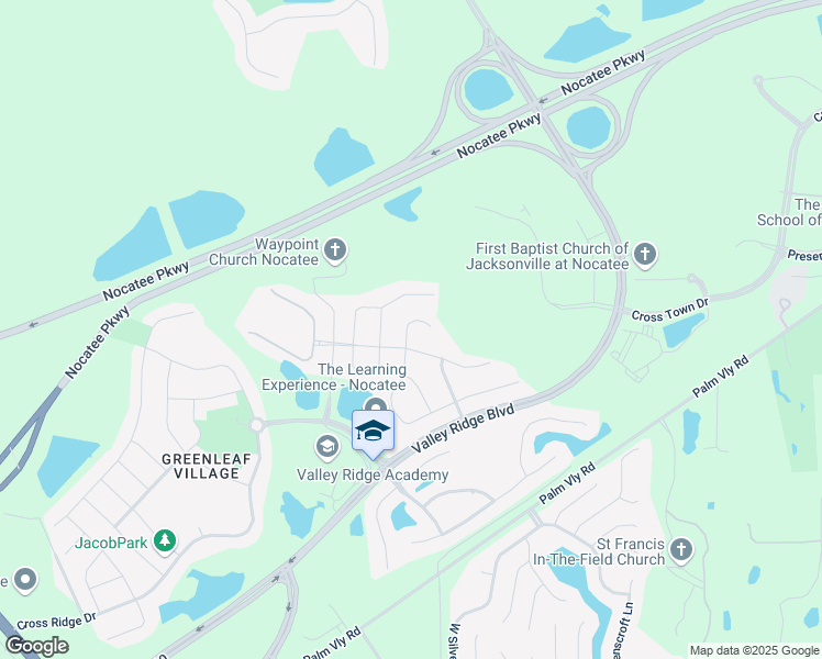 map of restaurants, bars, coffee shops, grocery stores, and more near 56 Skylar Lane in Ponte Vedra Beach