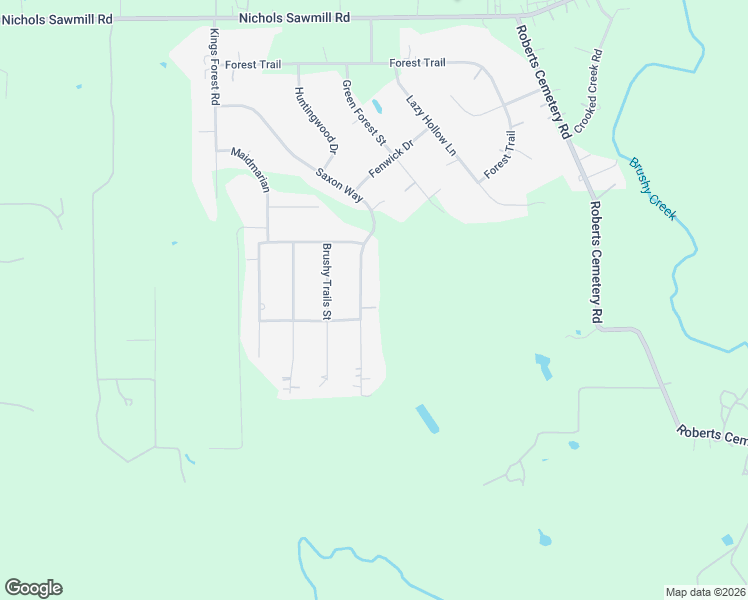 map of restaurants, bars, coffee shops, grocery stores, and more near 23711 Saxon Way in Hockley