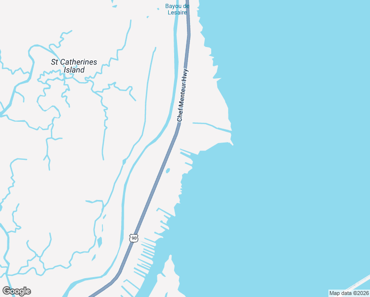 map of restaurants, bars, coffee shops, grocery stores, and more near 23598 Chef Menteur Highway in New Orleans