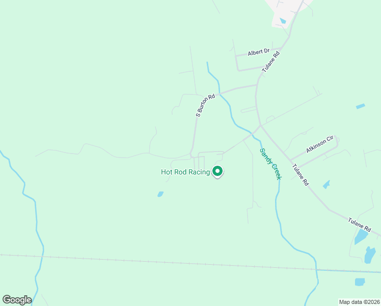 map of restaurants, bars, coffee shops, grocery stores, and more near 5954 South Burton Road in Orange