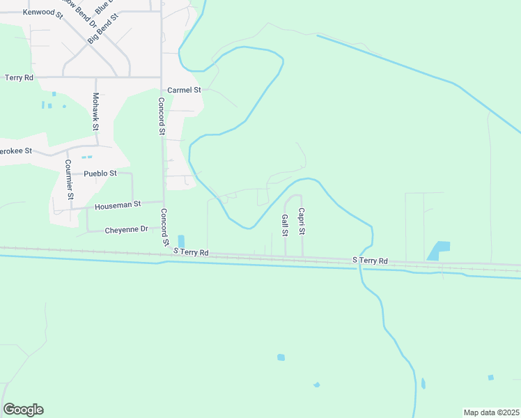 map of restaurants, bars, coffee shops, grocery stores, and more near 555 Russell Road in Vidor