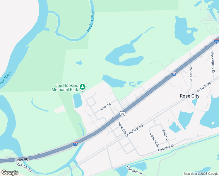 map of restaurants, bars, coffee shops, grocery stores, and more near 1165 Jay Drive in Vidor