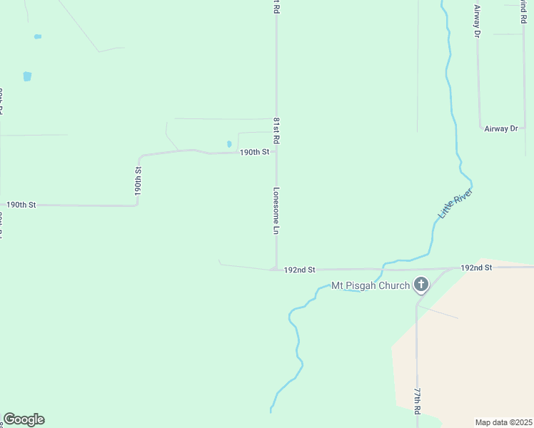 map of restaurants, bars, coffee shops, grocery stores, and more near 19013 81st Road in McAlpin