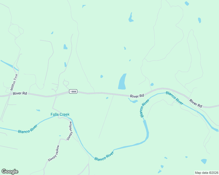 map of restaurants, bars, coffee shops, grocery stores, and more near 2332 Ranch Road 1888 in Blanco