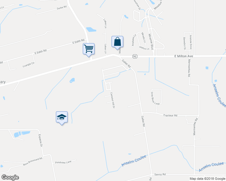 map of restaurants, bars, coffee shops, grocery stores, and more near 203 Camelot Hill Drive in Youngsville