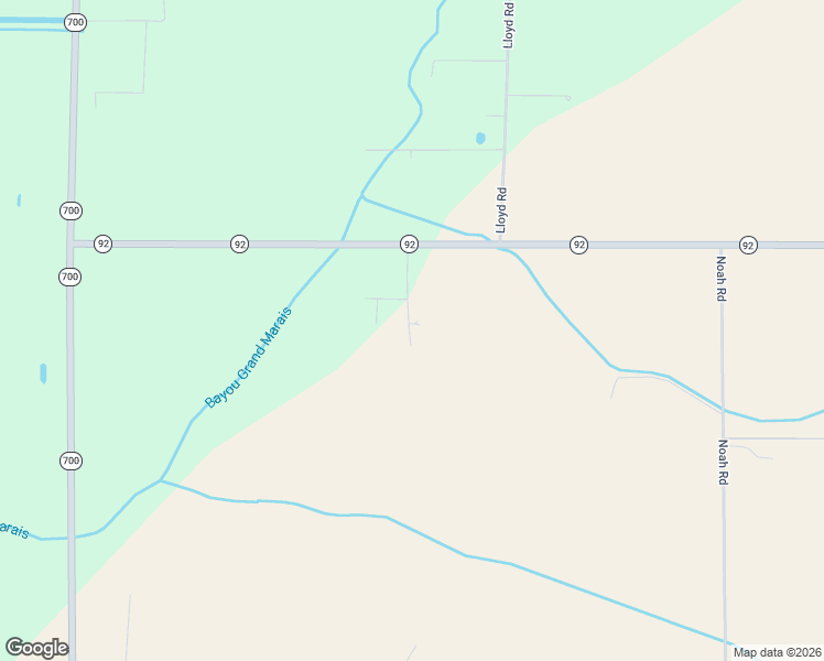 map of restaurants, bars, coffee shops, grocery stores, and more near 3119 Girouard Road in Rayne