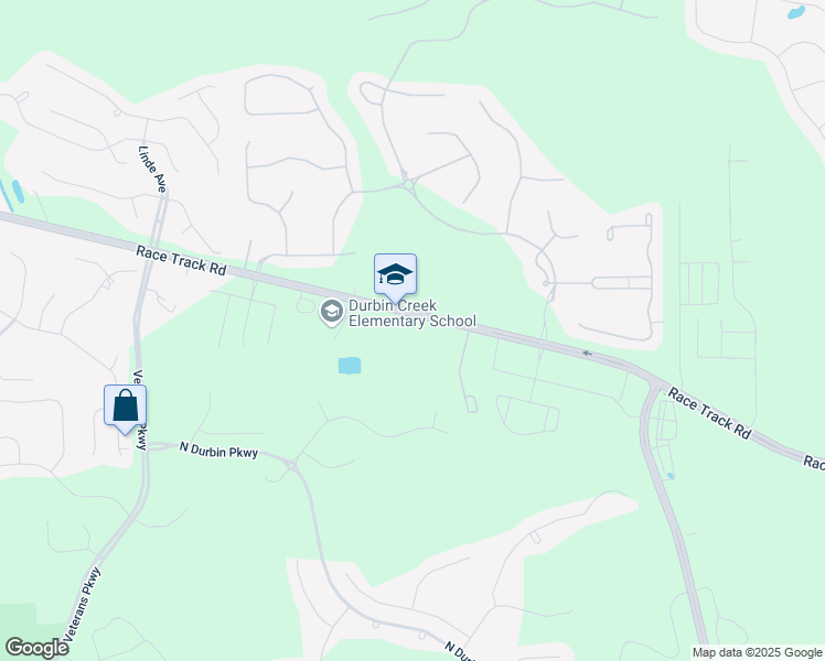 map of restaurants, bars, coffee shops, grocery stores, and more near 4220 Race Track Road in Saint Johns