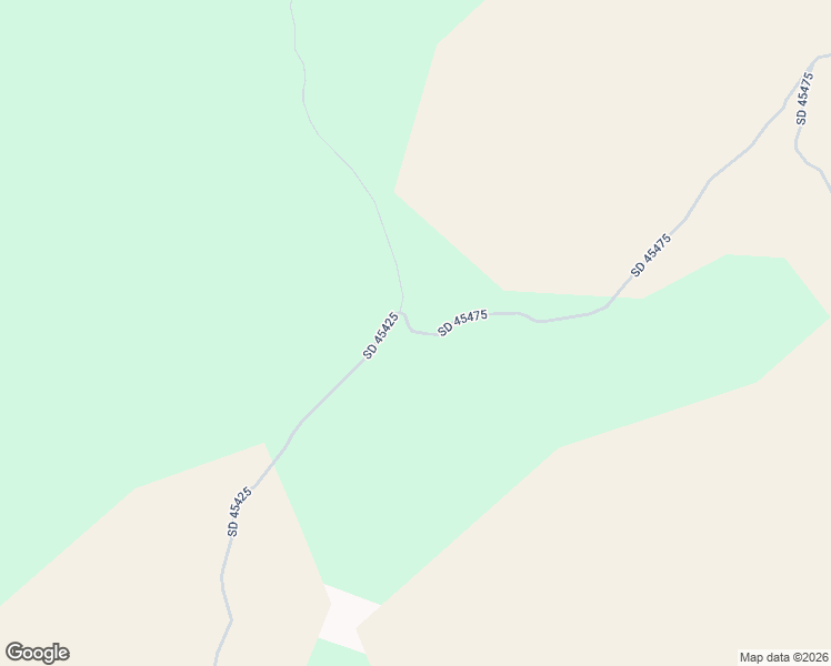 map of restaurants, bars, coffee shops, grocery stores, and more near SD 45425 in Rocksprings