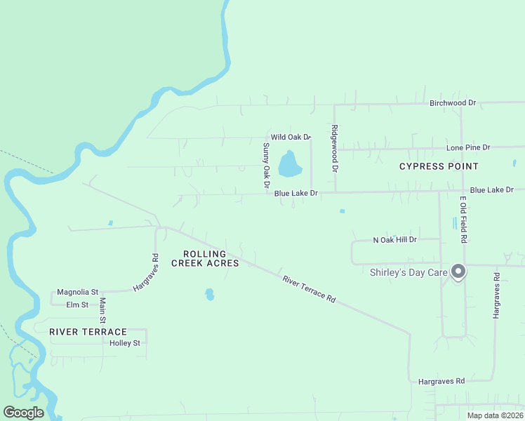 map of restaurants, bars, coffee shops, grocery stores, and more near 287 Blue Lake Drive in Huffman