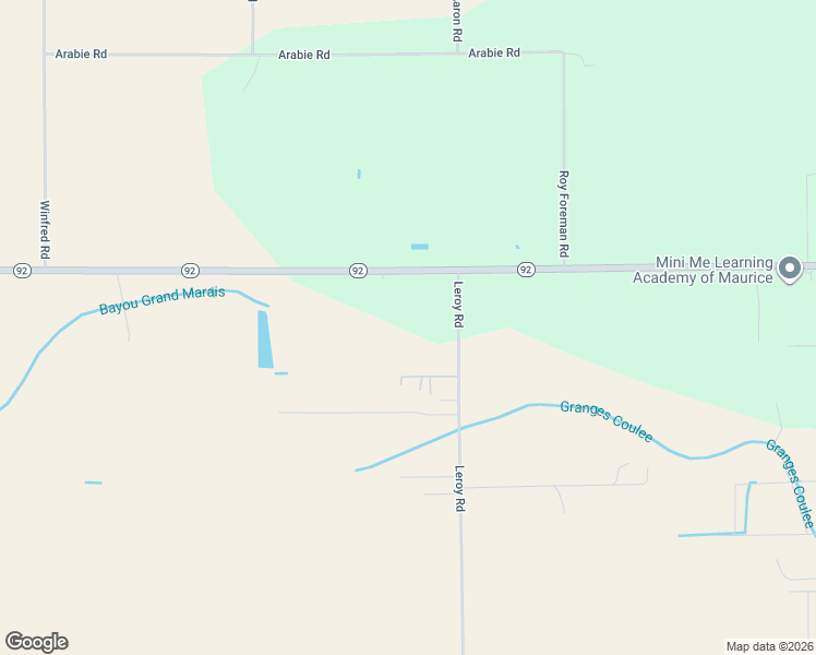 map of restaurants, bars, coffee shops, grocery stores, and more near in Maurice