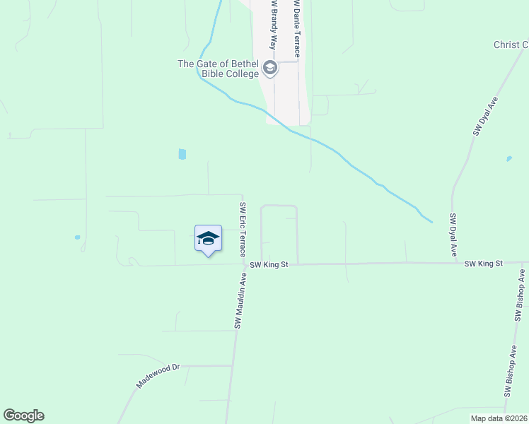 map of restaurants, bars, coffee shops, grocery stores, and more near 471 Southwest Precision Loop in Lake City