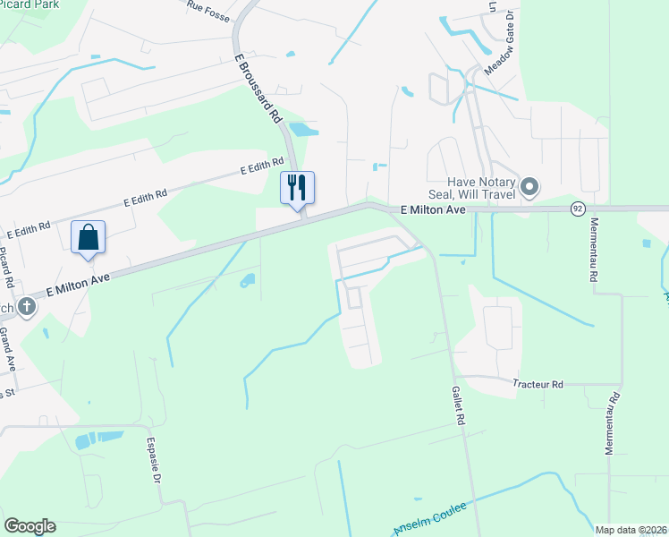 map of restaurants, bars, coffee shops, grocery stores, and more near 304 King Arthurs Way in Youngsville