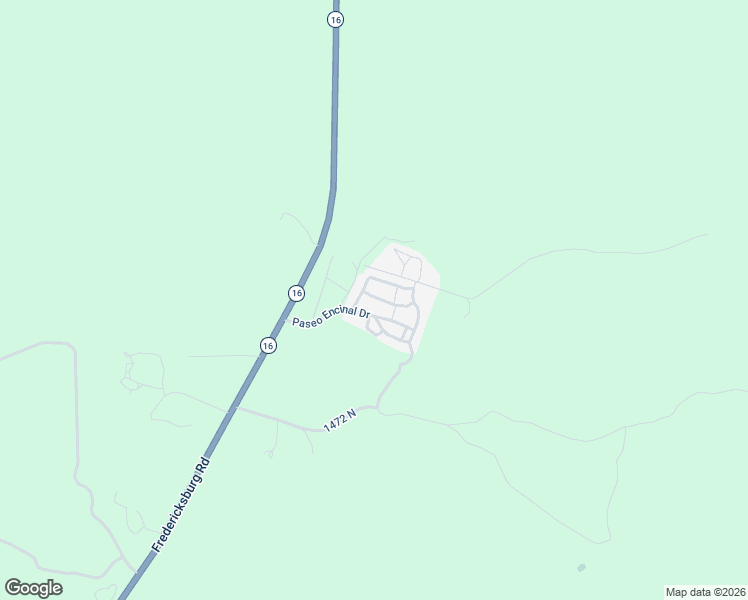 map of restaurants, bars, coffee shops, grocery stores, and more near 24 Paseo Encinal Drive in Kerrville