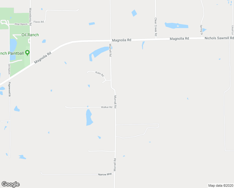 map of restaurants, bars, coffee shops, grocery stores, and more near 23170 Murrell Road in Hockley