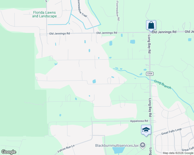 map of restaurants, bars, coffee shops, grocery stores, and more near 4064-1 Mustang Road in Middleburg