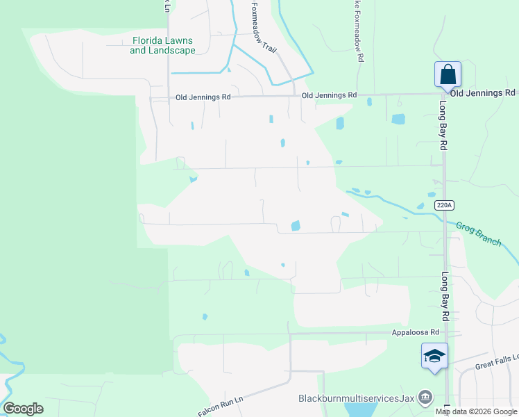 map of restaurants, bars, coffee shops, grocery stores, and more near 4116 Mustang Road in Middleburg