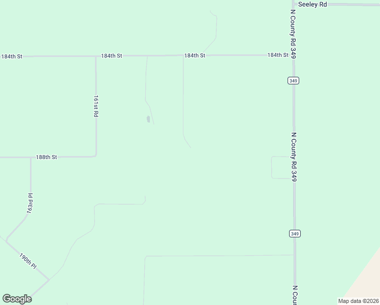 map of restaurants, bars, coffee shops, grocery stores, and more near 15710 184th Street in O'Brien