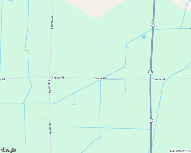 map of restaurants, bars, coffee shops, grocery stores, and more near 4199 Simon Road in Crowley