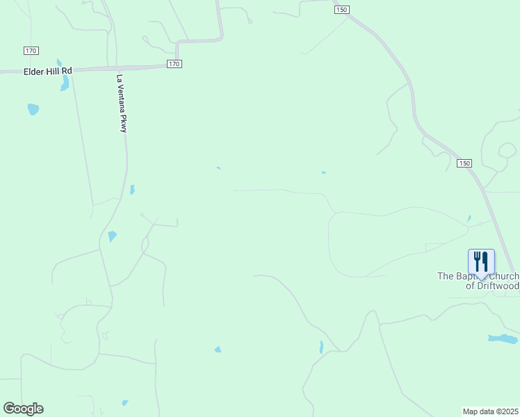 map of restaurants, bars, coffee shops, grocery stores, and more near in Driftwood