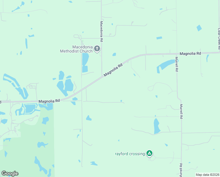 map of restaurants, bars, coffee shops, grocery stores, and more near 25587 Magnolia Road in Hockley