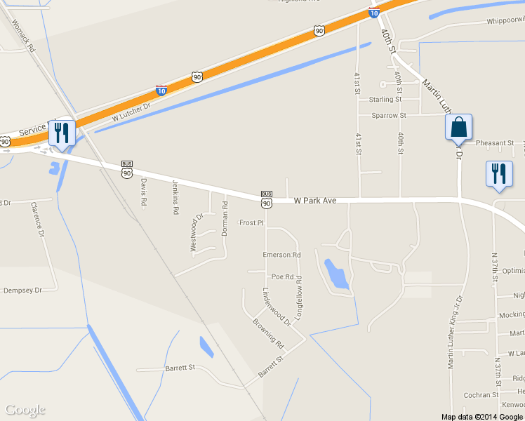 map of restaurants, bars, coffee shops, grocery stores, and more near 1903 Lindenwood Dr in Orange